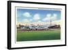 Rantoul, Illinois - View of the B-15A Plane at Chanute Field-Lantern Press-Framed Art Print