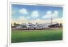 Rantoul, Illinois - View of the B-15A Plane at Chanute Field-Lantern Press-Framed Art Print