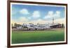 Rantoul, Illinois - View of the B-15A Plane at Chanute Field-Lantern Press-Framed Art Print