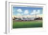 Rantoul, Illinois - View of the B-15A Plane at Chanute Field-Lantern Press-Framed Art Print