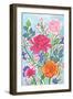Ranunculus Bouquet-Elizabeth Rider-Framed Giclee Print