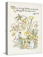 Ranunculus Bulbosus-Walter Crane-Stretched Canvas