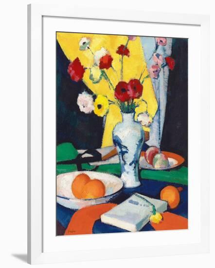 Ranunculus, C.1921-Samuel John Peploe-Framed Giclee Print