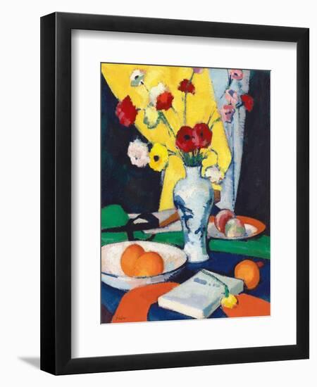 Ranunculus, C.1921-Samuel John Peploe-Framed Premium Giclee Print