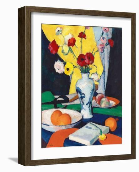 Ranunculus, C.1921-Samuel John Peploe-Framed Giclee Print