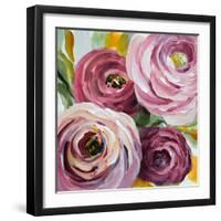 Ranunculus Rosa II-Lanie Loreth-Framed Premium Giclee Print