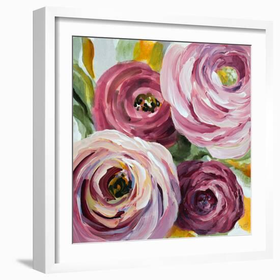 Ranunculus Rosa II-Lanie Loreth-Framed Premium Giclee Print