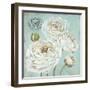 Ranunculus Stamp-Stefania Ferri-Framed Art Print