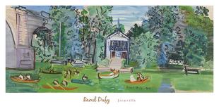 Dimanche a Deauvilie-Raoul Dufy-Art Print