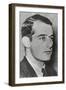 Raoul Gustaf Wallenberg in a Diplomatic Identification Photo-null-Framed Photo