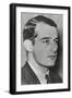 Raoul Gustaf Wallenberg in a Diplomatic Identification Photo-null-Framed Photo