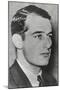 Raoul Gustaf Wallenberg in a Diplomatic Identification Photo-null-Mounted Photo