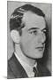 Raoul Gustaf Wallenberg in a Diplomatic Identification Photo-null-Mounted Photo