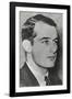 Raoul Gustaf Wallenberg in a Diplomatic Identification Photo-null-Framed Photo