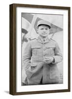 Raoul Lufbery, French-American Fighter Pilot and Flying Ace of World War I, 1914-1918-null-Framed Giclee Print