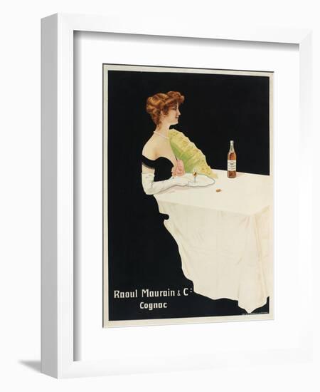 Raoul Maurain and Co Cognac-null-Framed Giclee Print