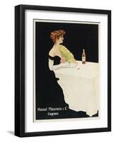 Raoul Maurain and Co Cognac-null-Framed Giclee Print