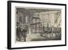 Raoul Pictet Conducts an Experiment to Liquefy and Solidify Hydrogen Gas-Baude-Framed Art Print