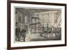 Raoul Pictet Conducts an Experiment to Liquefy and Solidify Hydrogen Gas-Baude-Framed Art Print