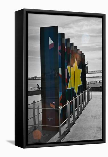 Raoul Wallenberg Memorial New Orleans Louisiana-null-Framed Stretched Canvas