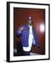 Rap Artist Jay-Z-Sylvain Gaboury-Framed Premium Photographic Print