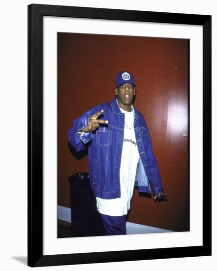 Rap Artist Jay-Z-Sylvain Gaboury-Framed Premium Photographic Print