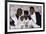 Rap Artists Dj Jazzy Jeff, Flavor Flav and Will Smith at the American Music Awards-null-Framed Photographic Print