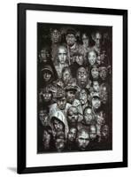 Rap Gods (Rapper Collage) Music Poster Print-null-Framed Poster