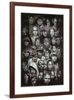 Rap Gods (Rapper Collage) Music Poster Print-null-Framed Poster