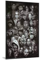 Rap Gods (Rapper Collage) Music Poster Print-null-Mounted Poster