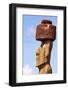 Rapa Nui National Park, Easter Island. Moai Statue-Janet Muir-Framed Photographic Print