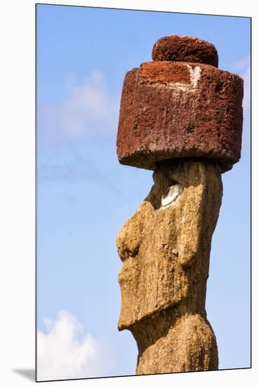 Rapa Nui National Park, Easter Island. Moai Statue-Janet Muir-Mounted Premium Photographic Print