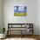 Rape Field and Blue Sky with White Clouds-Nigel Francis-Mounted Photographic Print displayed on a wall