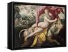 Rape of Europa, 1572-Maarten de Vos-Framed Stretched Canvas