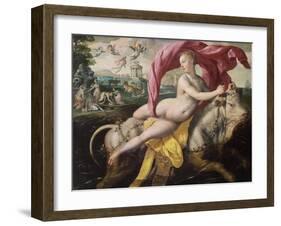 Rape of Europa, 1572-Maarten de Vos-Framed Giclee Print