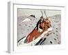 Rape Of Europa-Valentin Serov-Framed Giclee Print