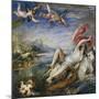 Rape of Europe, 1628-9-Peter Paul Rubens-Mounted Giclee Print