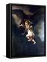 Rape Of Ganymede-Rembrandt van Rijn-Framed Stretched Canvas