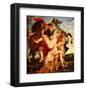 Rape of Leucippidae-Peter Paul Rubens-Framed Giclee Print