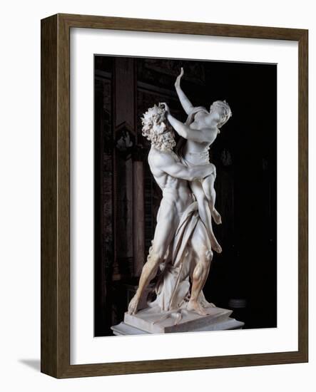 Rape of Prosperpina-Gian Lorenzo Bernini-Framed Art Print