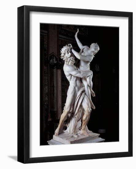 Rape of Prosperpina-Gian Lorenzo Bernini-Framed Art Print