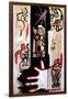 Rape of Roman Torsos-Jean-Michel Basquiat-Framed Giclee Print