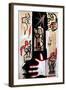 Rape of Roman Torsos-Jean-Michel Basquiat-Framed Giclee Print