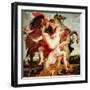 Rape of the Daughters of Leucippus-Peter Paul Rubens-Framed Giclee Print