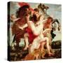 Rape of the Daughters of Leucippus-Peter Paul Rubens-Stretched Canvas