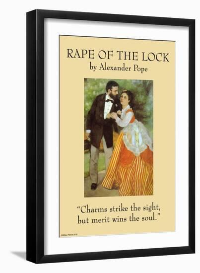 Rape of the Lock-null-Framed Art Print