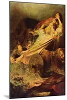 Rape of the Proserpina-Rembrandt van Rijn-Mounted Art Print