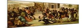 Rape of the Sabines, c.1520-Girolamo del Pacchia-Mounted Giclee Print