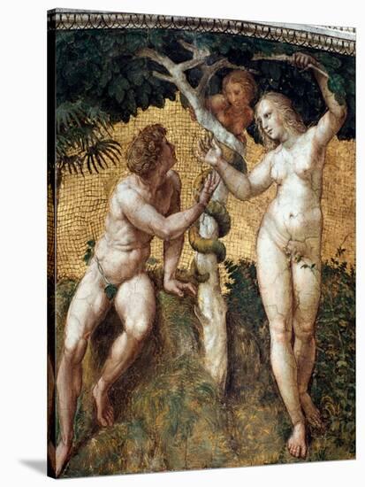 Raphael: Adam And Eve-Raphael-Stretched Canvas