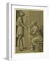 Raphael and His Beloved-Ugo da Carpi-Framed Giclee Print